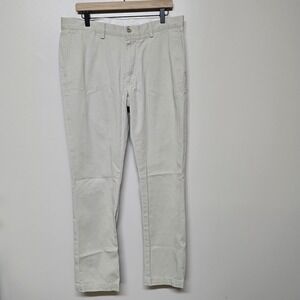 Polo Ralph Lauren Slim Fit Chino Pants Men 35x32 Khaki Beige Cotton Dress Casual
